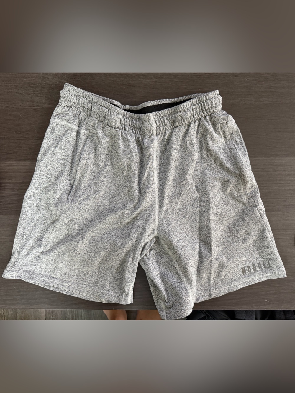 NOBULL Light Gray Men's Athletic Shorts